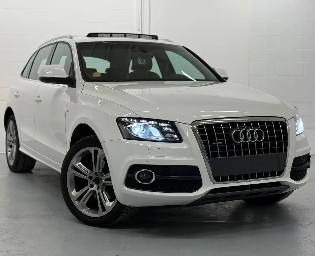Audi Q5 2.0 TDI QUATTRO 3X SLINE BOITE AUTOMATIQUE CT OK Alb - 1