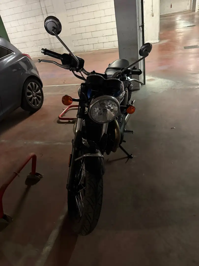 Triumph Bonneville T100 Kék - 2