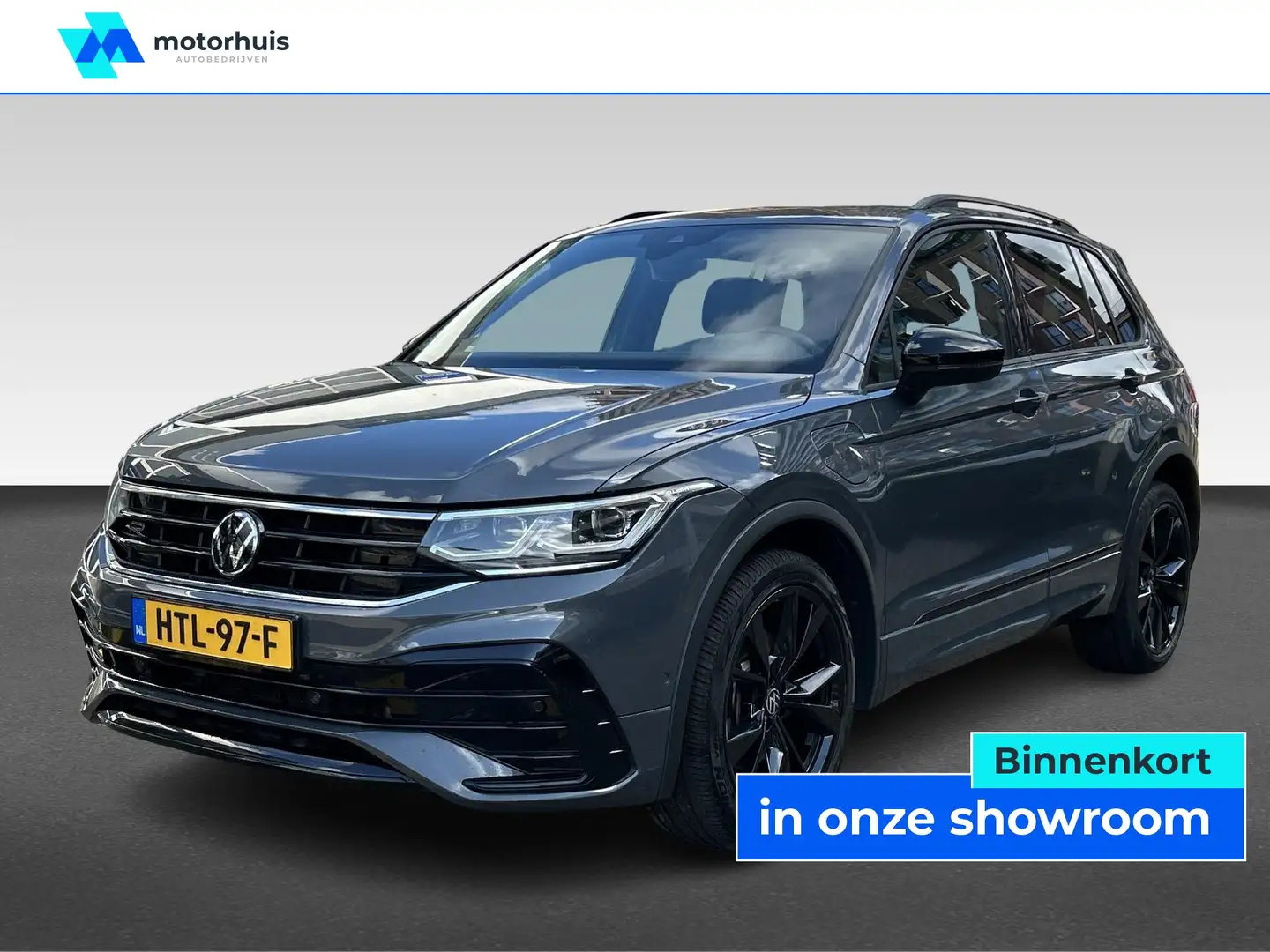 Volkswagen Tiguan 1.4 TSI eHYBRID 245PK PHEV DSG 3X R-LINE BLACK PAC Grijs - 1