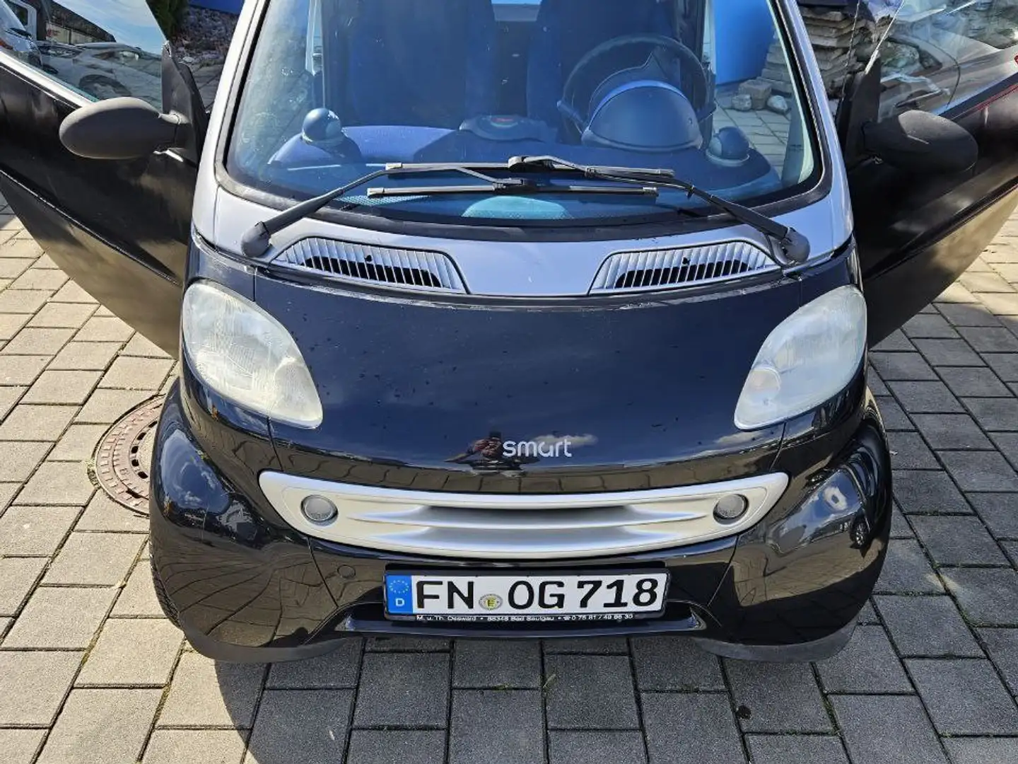 smart city-coupé/city-cabrio for-two Zwart - 2