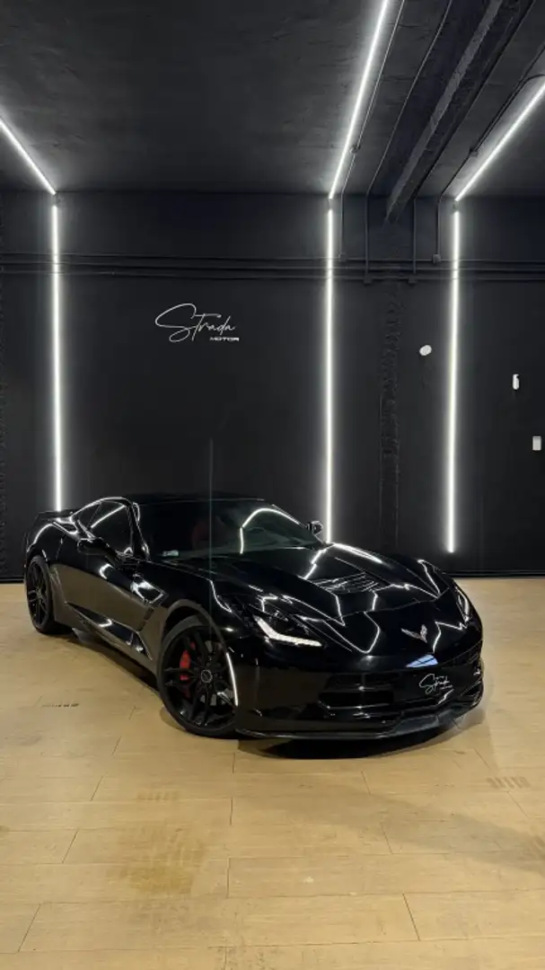 Chevrolet Corvette Stingray Z51 Negro - 1