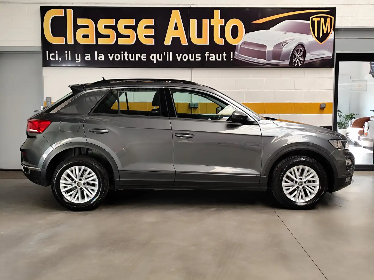 Volkswagen T-Roc 1.0 TSI 115 !!! Garantie 12 mois !!! Gris - 2