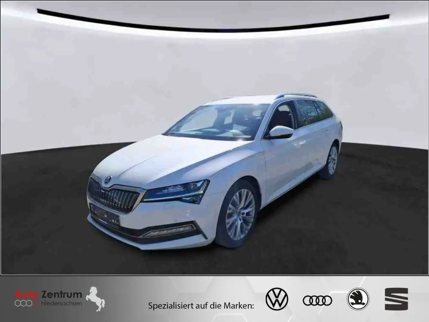 Skoda Superb Combi 1.4 TSI iV DSG Style Blanc - 1