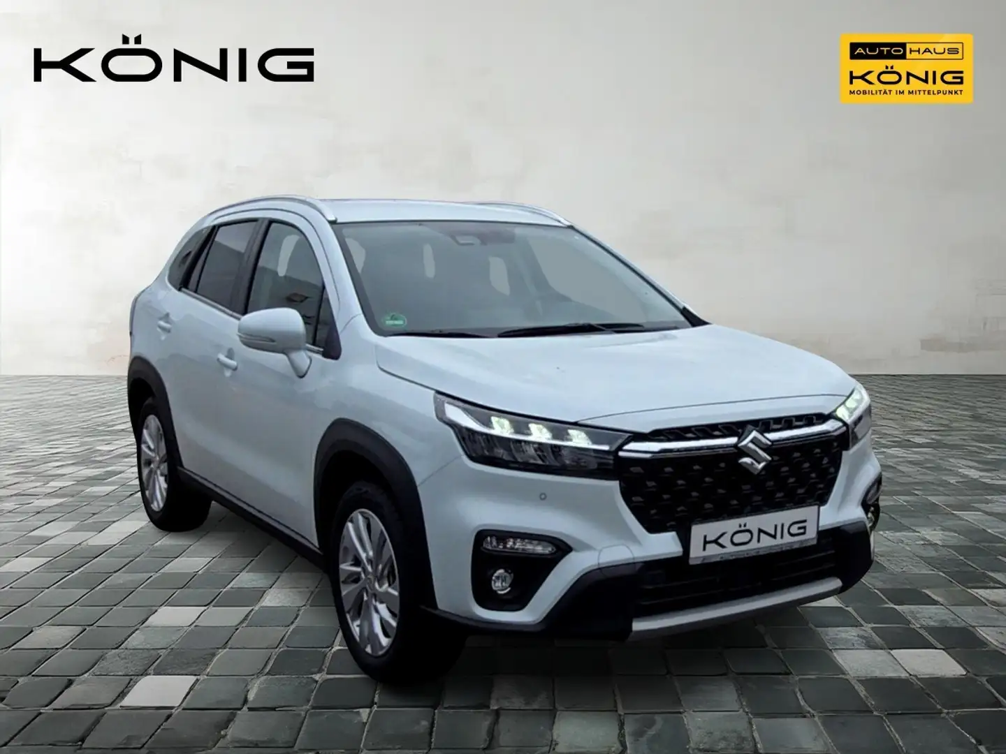 Suzuki S-CROSS 1.5 COMFORT AGS Klima PDC Carplay Blanc - 2