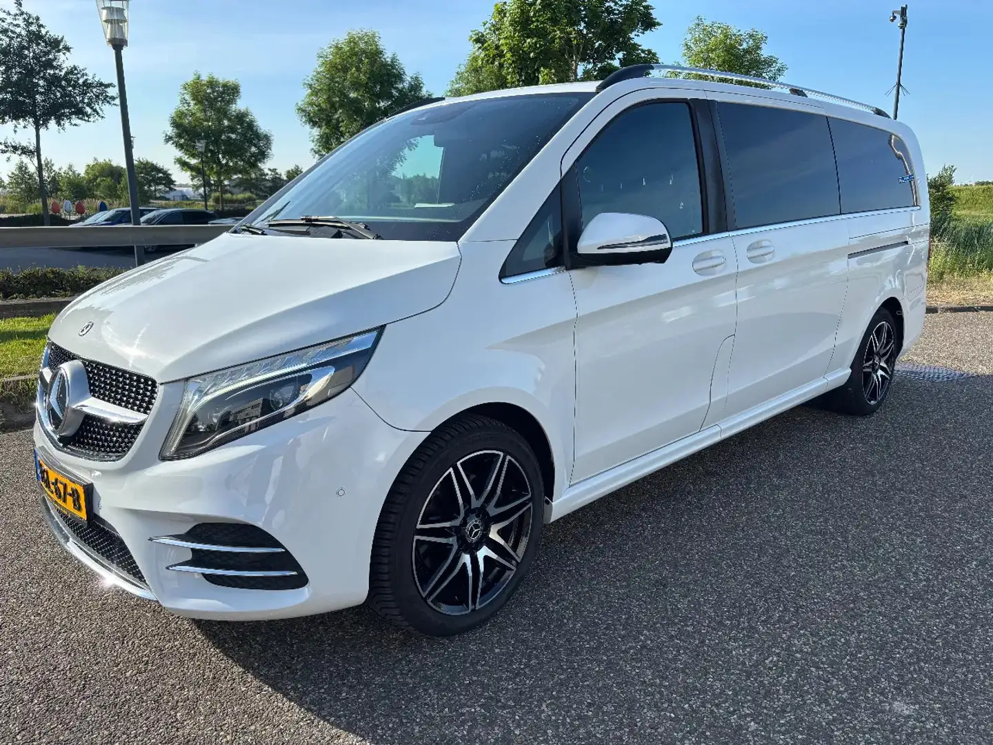 Mercedes-Benz V V300D Extra Lang Dubbelcabine Airco Navi Cruisecon Wit - 2