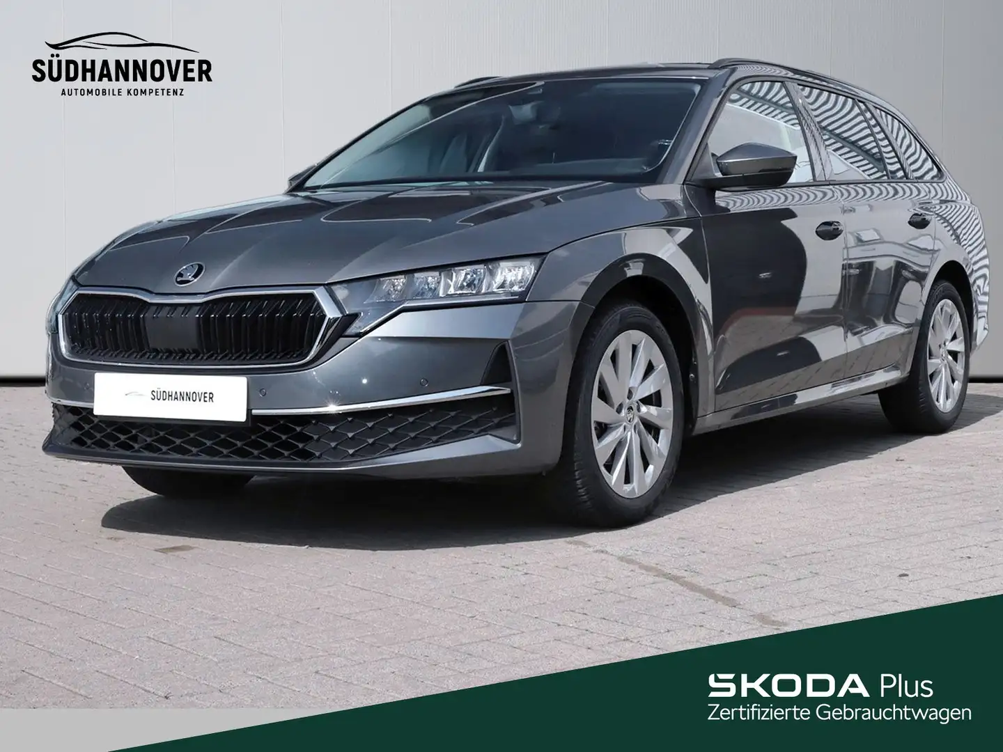 Skoda Octavia Combi Selection 1.5 TSI NAVI+LED+PDC+SHZ Grijs - 1