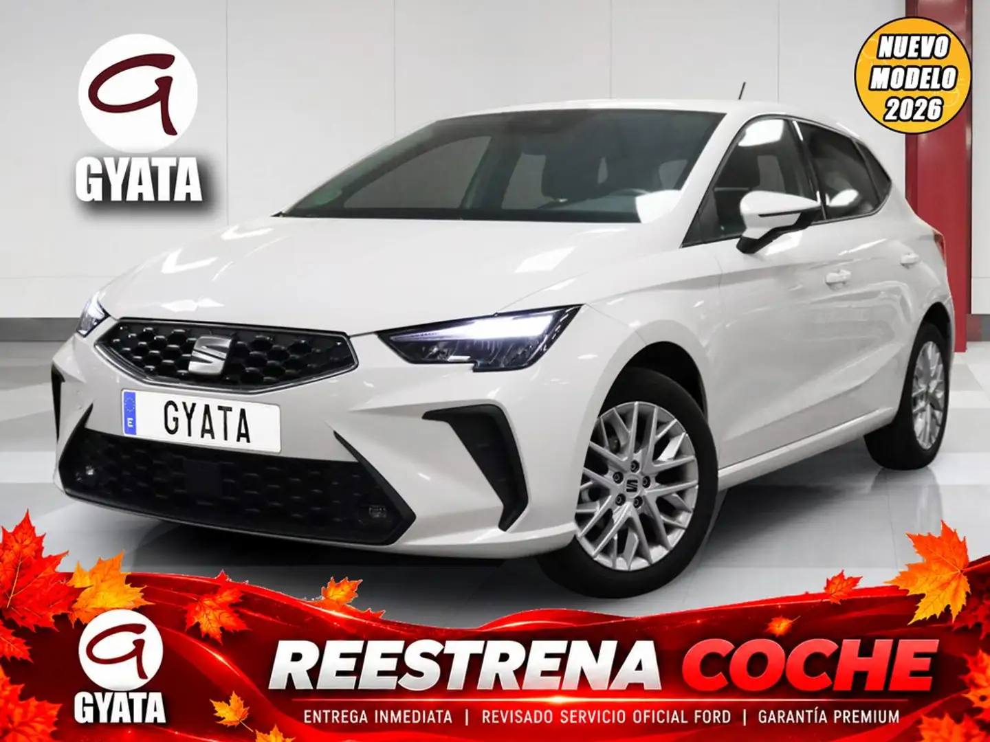 SEAT Ibiza 1.0 MPI S&S Style 59kW Blanco - 1