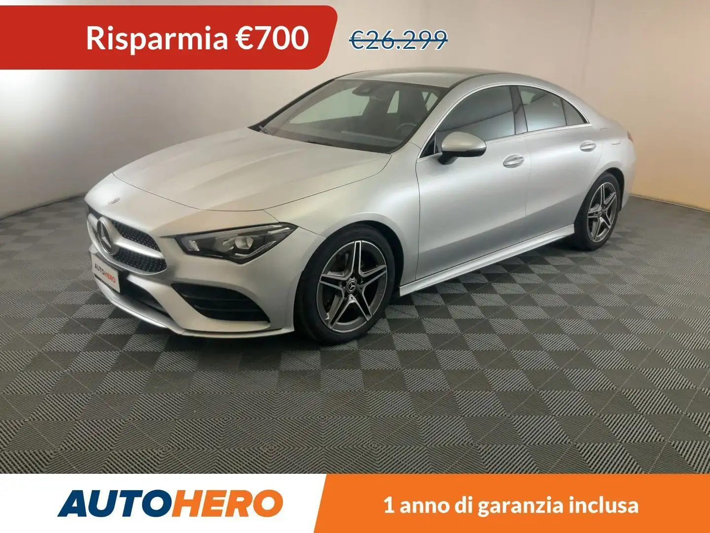 Mercedes-Benz CLA 200 CLA 200 d Premium Automatic Argento - 1