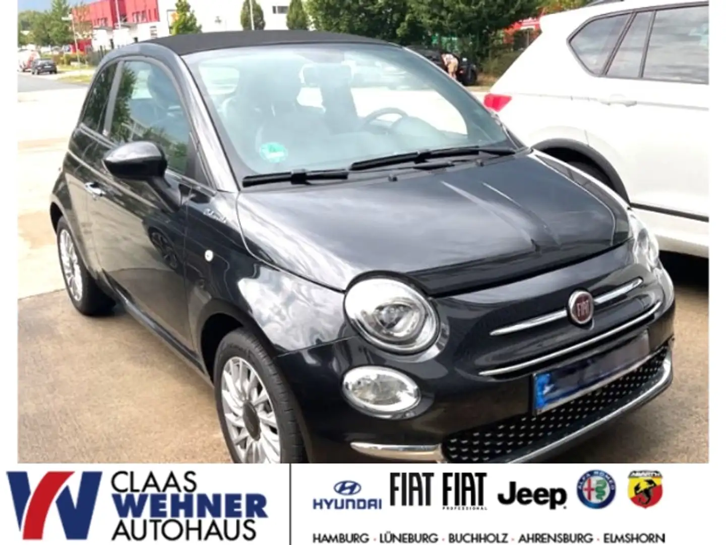 Fiat 500C Fiat MY21 Dolcevita 1.0 Hybrid Faltdach Apple CarP Schwarz - 1
