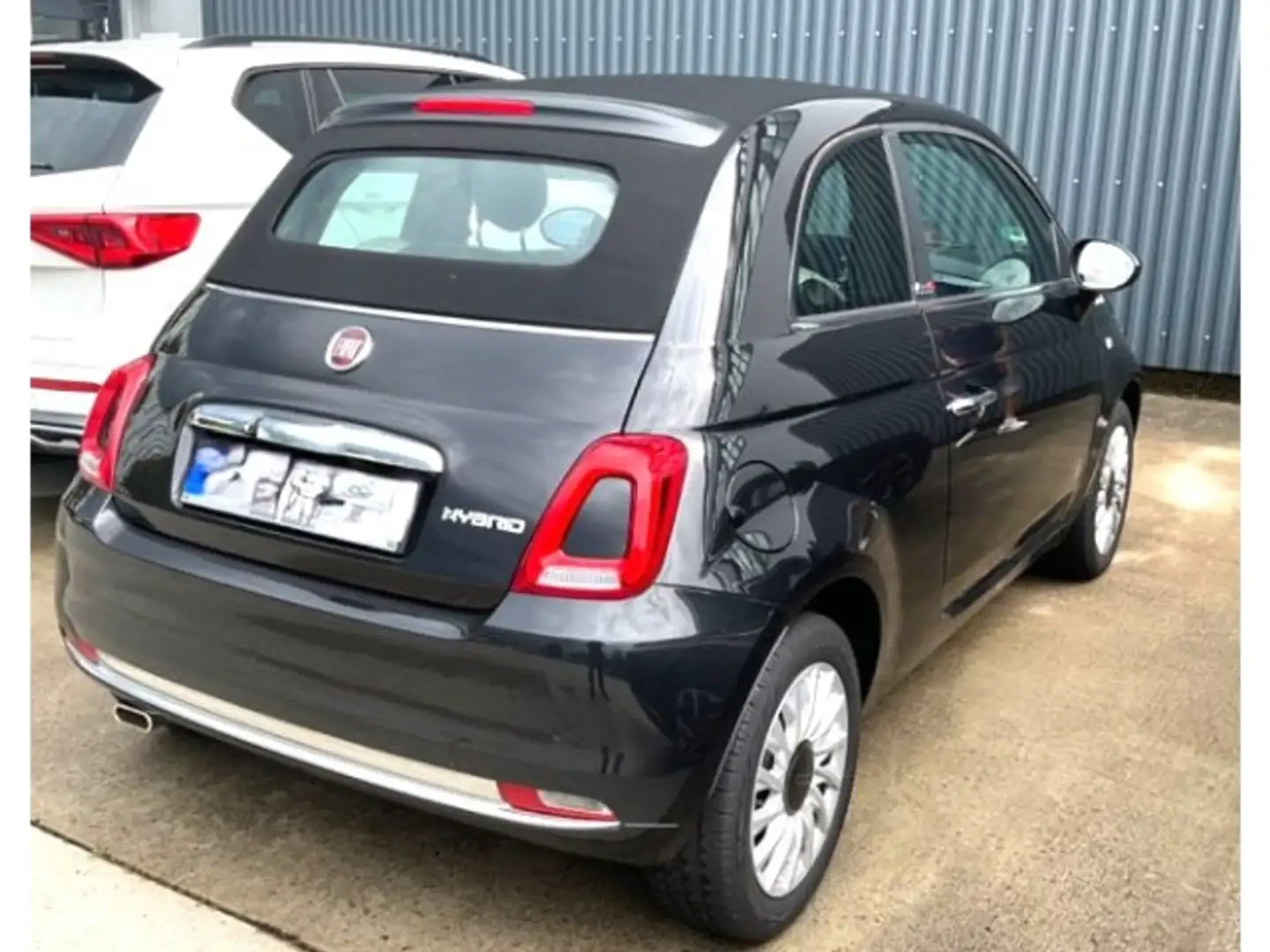 Fiat 500C Fiat MY21 Dolcevita 1.0 Hybrid Faltdach Apple CarP Schwarz - 2
