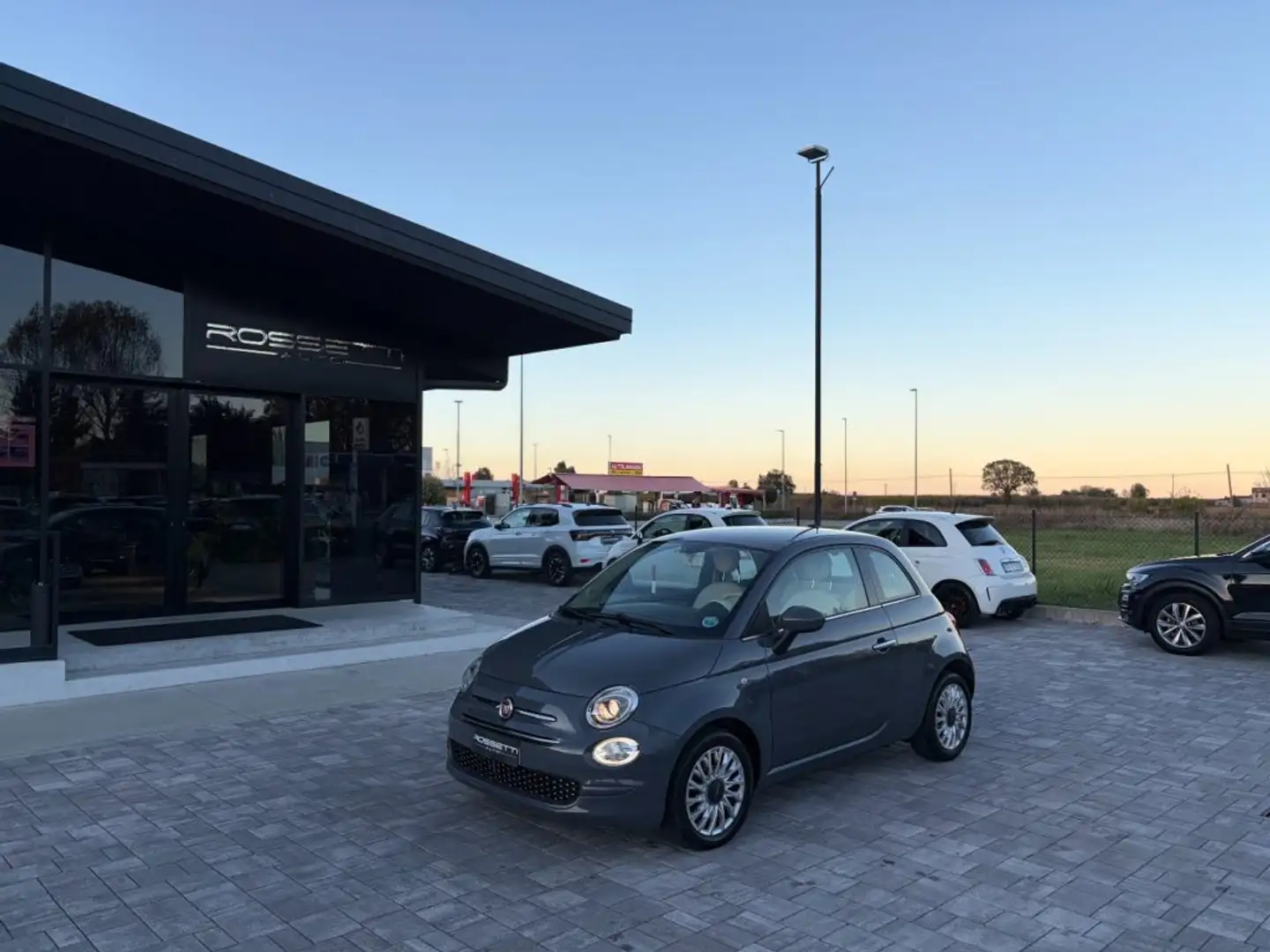 Fiat 500 1.2 Lounge ANCHE PER NEOPATENTATI Grigio - 1