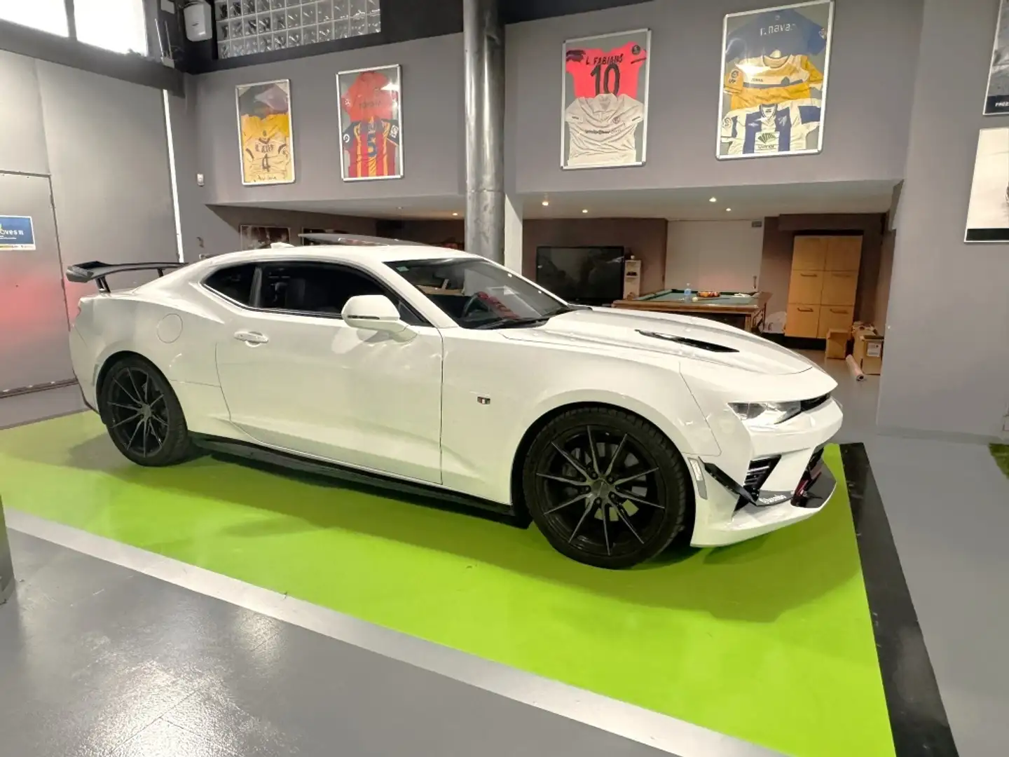 Chevrolet Camaro Coupé 6.2 V8 SS Blanc - 2