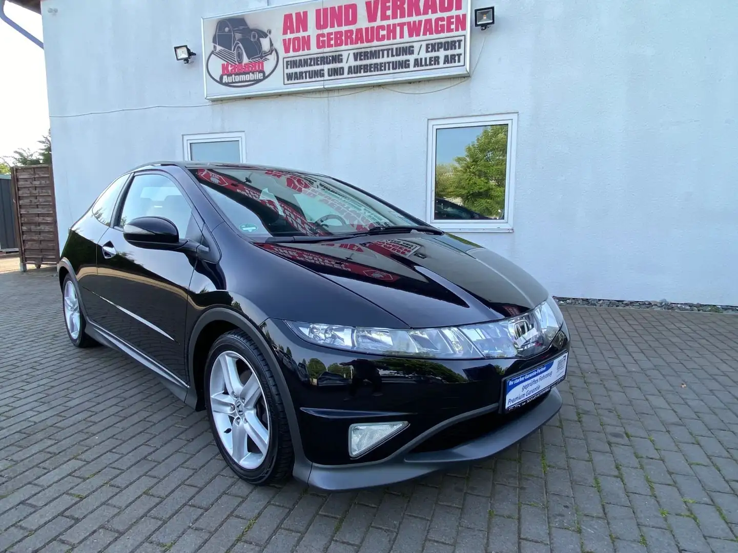 Honda Civic 1.8 Type S Alcantara Sitzh.Tempomat 6/Gang Zwart - 1