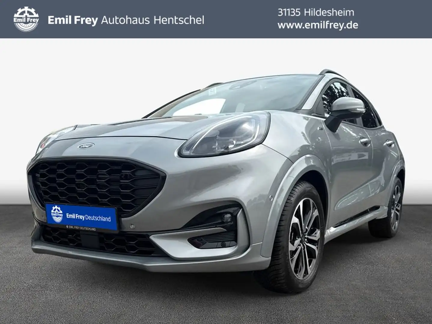 Ford Puma 1.0 EcoBoost Hybrid Aut. ST-LINE X Silber - 1