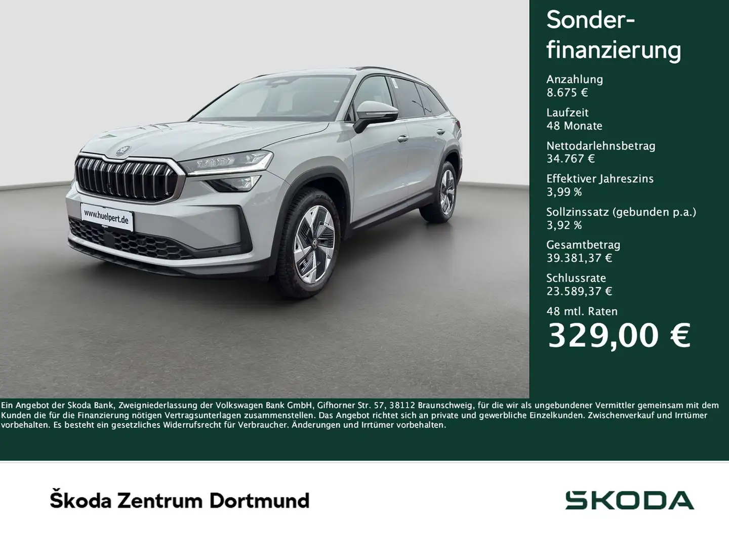 Skoda Kodiaq 2.0 SELECTION 4X4 PANO CAM LM18 E-KLAPPE Gri - 1