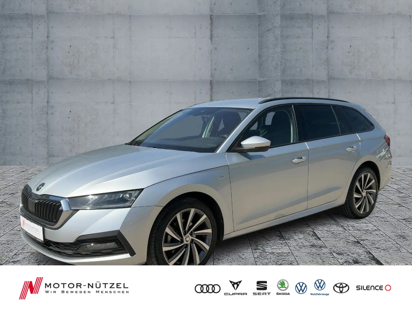 Skoda Octavia Combi 2.0 TDI DSG AMBITION MATRIX+NAVI Silber - 1