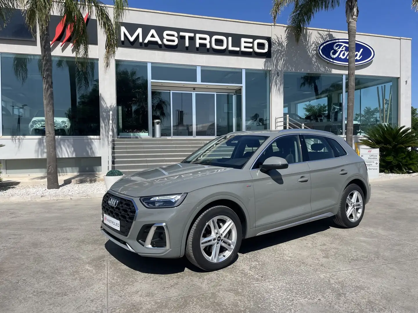 Audi Q5 35 TDI Mhev S tronic S line,Km Certificati Gris - 2