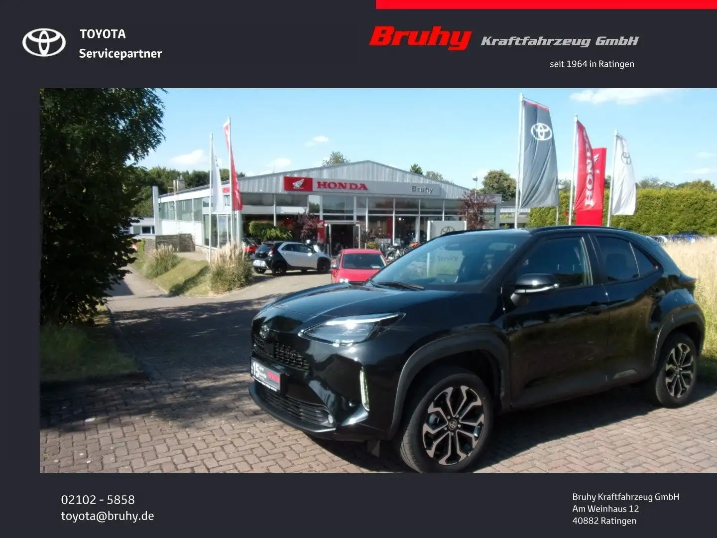 Toyota Yaris Cross 1,5-l-VVT-iE Teamplayer Safety Paket Noir - 1