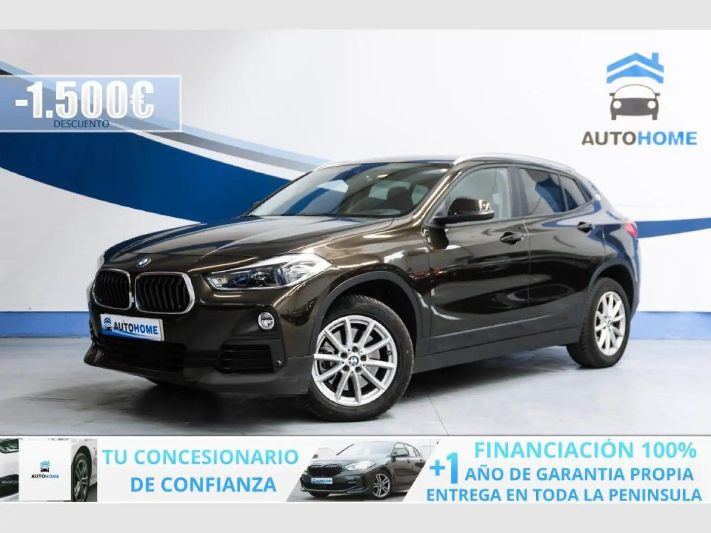 BMW X2 xDrive 20dA Azul - 1