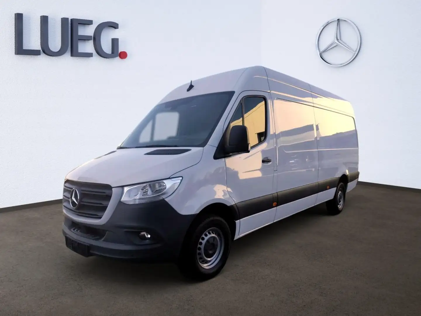 Mercedes-Benz Sprinter 317 CDI Kasten Hochdach L AHK Kam. Navi Weiß - 2