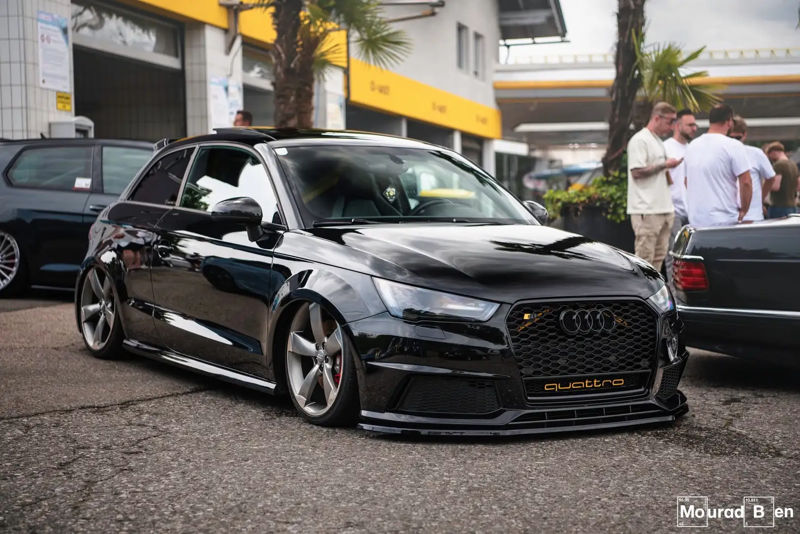 Audi S1 quattro | wenig km | Schiebedach | 3-Türer Schwarz - 1