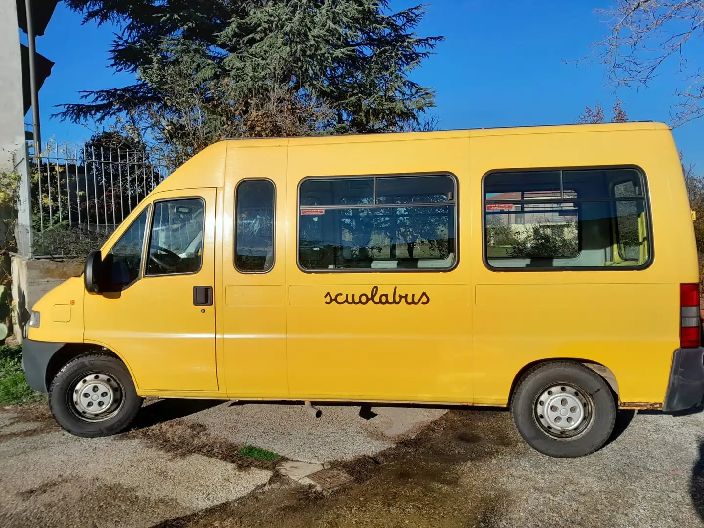 Fiat Ducato 2.8 jtd Scuolabus 18 posti žuta - 2