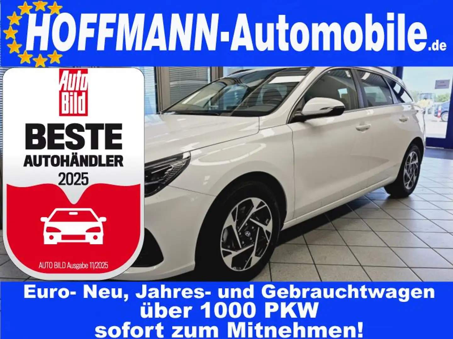 Hyundai i30 Style Bi-LED,Klimaaut,Navi,Kamera,SHZ White - 1