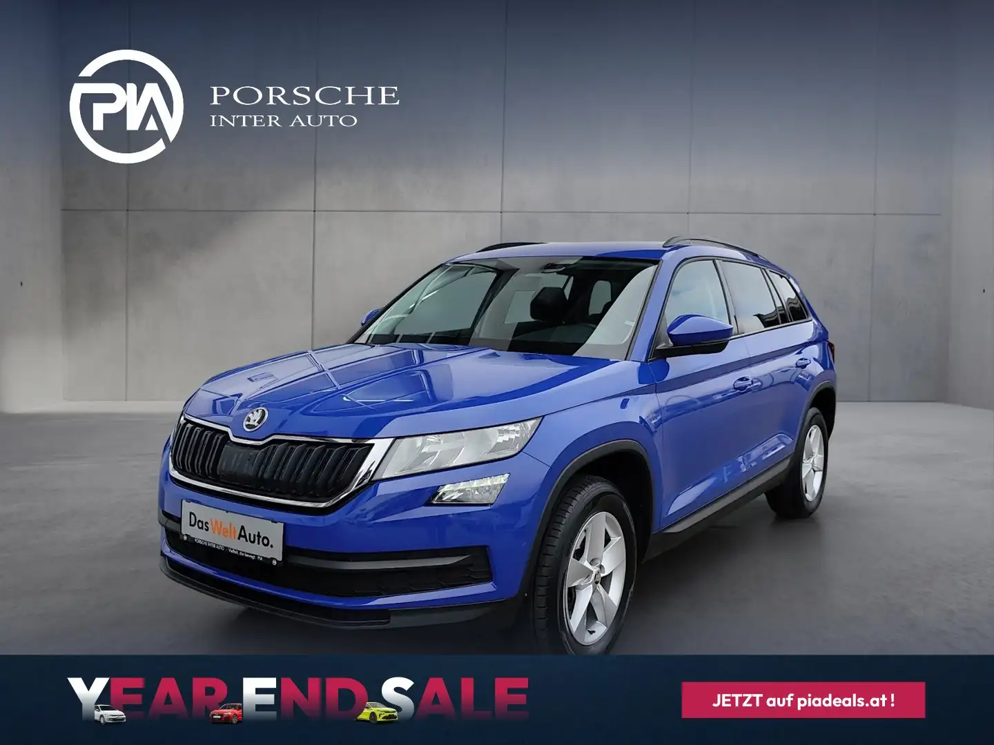 Skoda Kodiaq Active TDI DSG Blau - 1