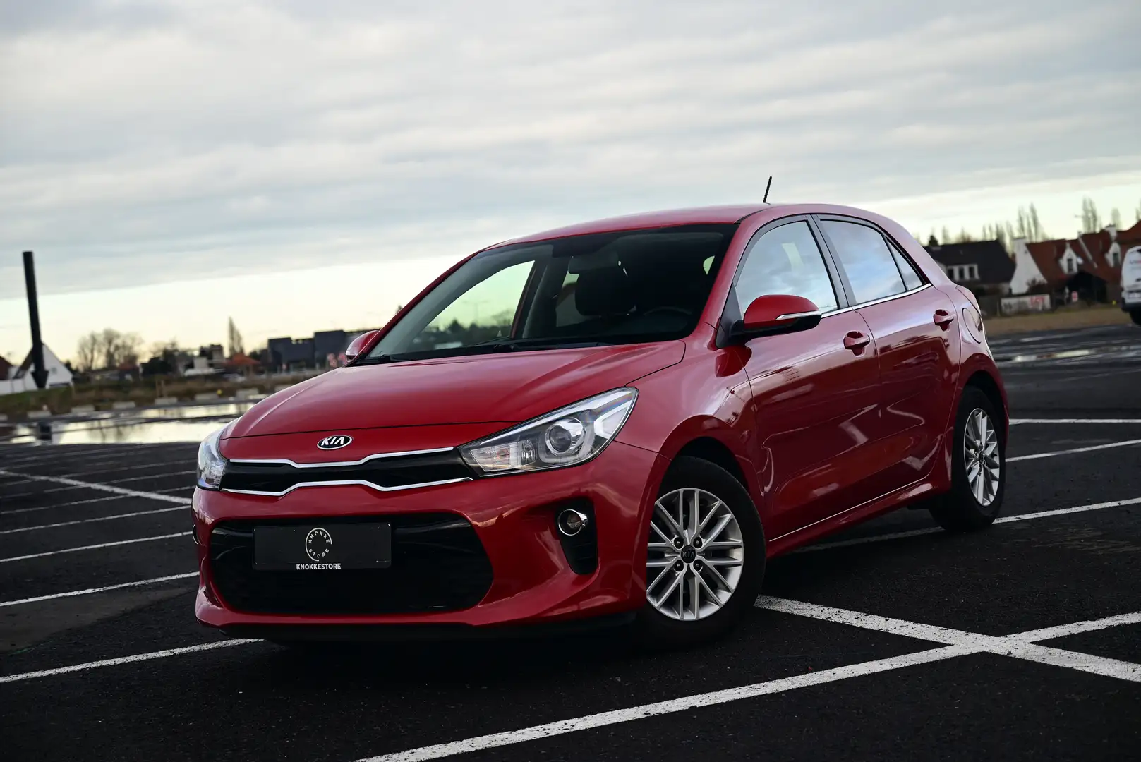 Kia Rio SIGNAL RED / LED / CRUISE / ANDROID / TOP COND Rouge - 1