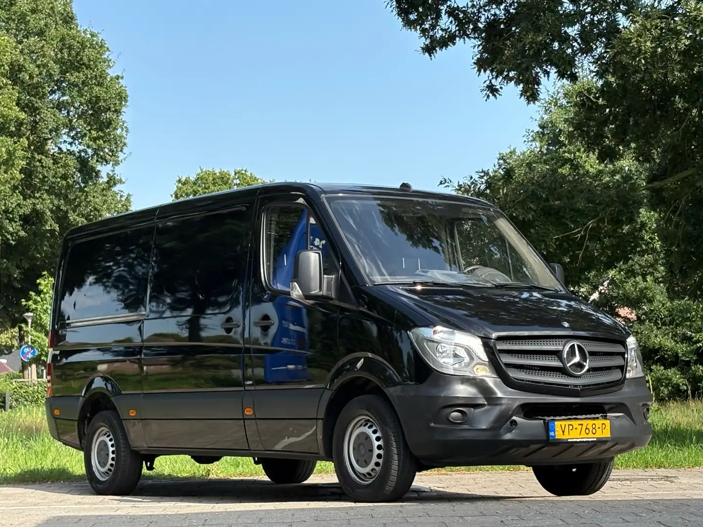 Mercedes-Benz Sprinter 313 2.2 CDI 366 DC|1e EIG|NAP|129PK|drie zitplaats Zwart - 2