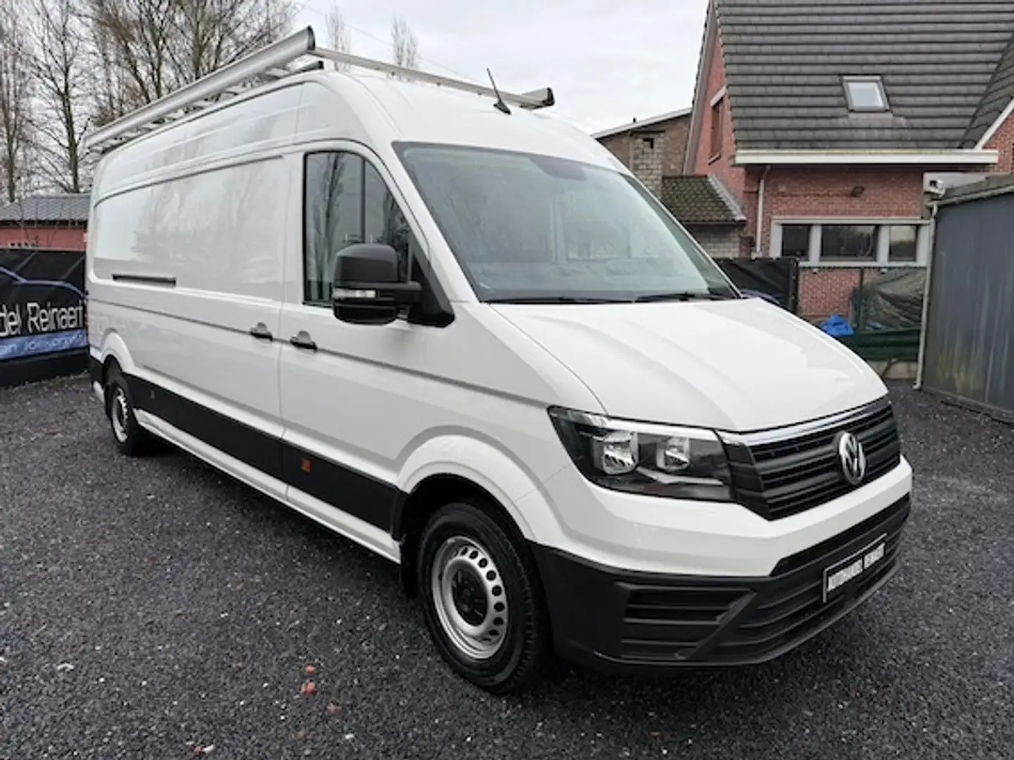 Volkswagen Crafter Crafter TDI VA Autm. L4H3, Dakdrager, Navi, Airco Blanc - 2