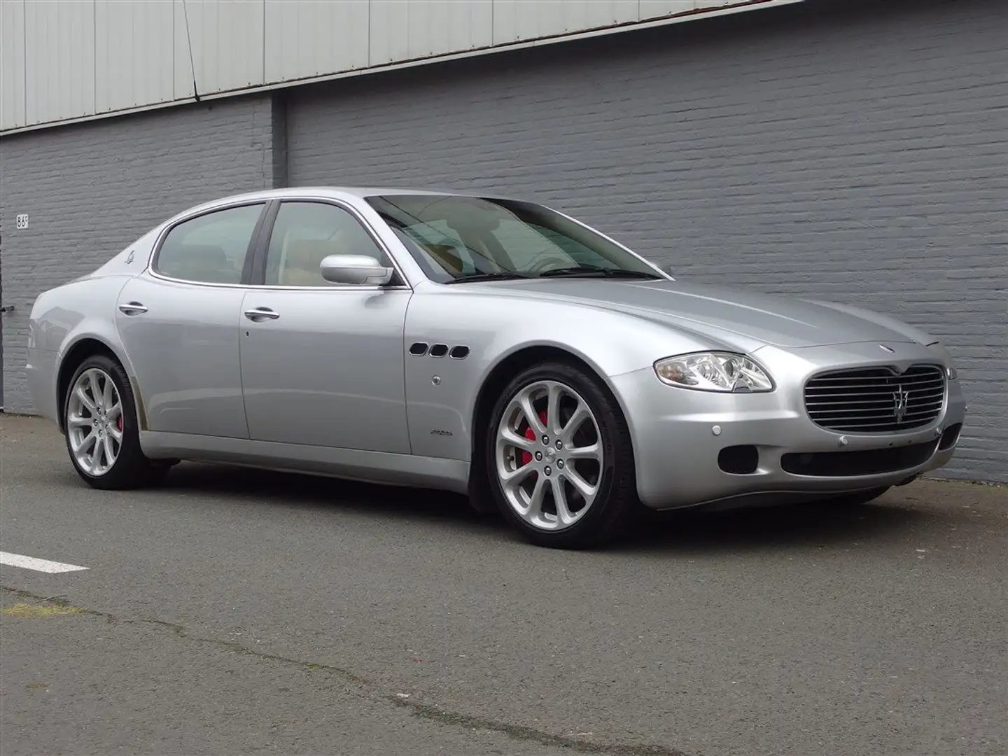 Maserati Quattroporte 4.2L / ZF Trans 2007 Zeer mooi / Prijs = Incl. BTW Stříbrná - 1