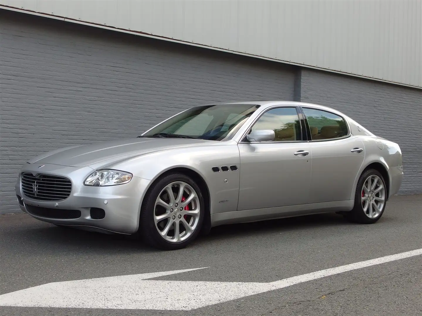 Maserati Quattroporte 4.2L / ZF Trans 2007 Zeer mooi / Prijs = Incl. BTW Plateado - 1