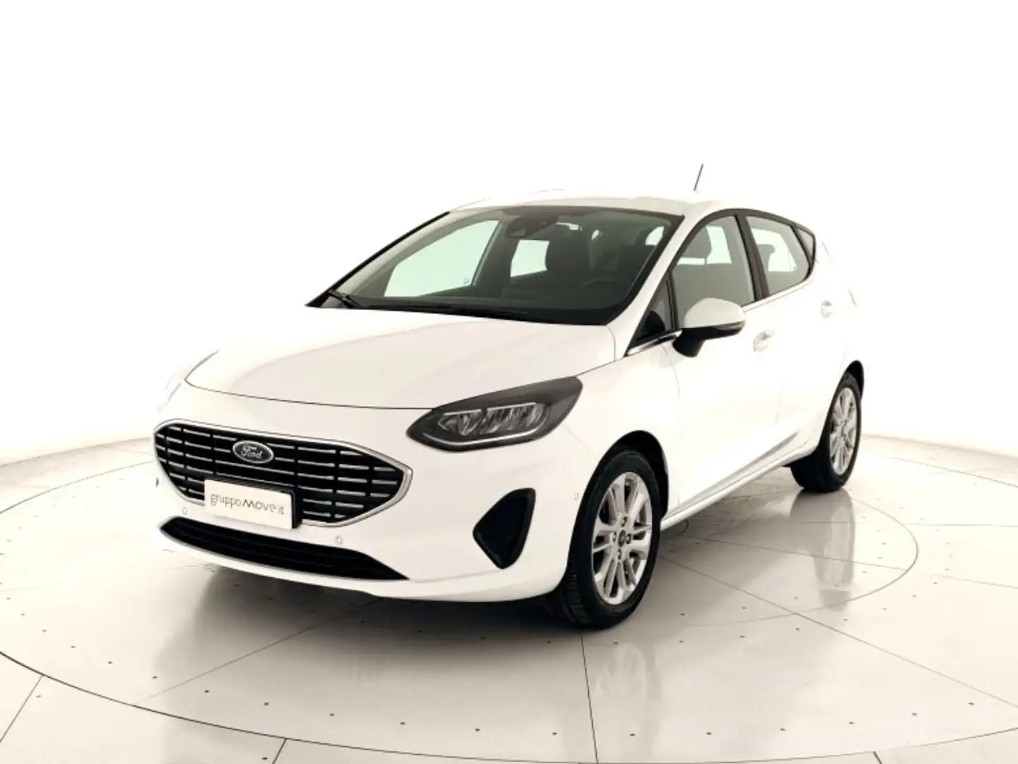 Ford Fiesta 5p 1.1 Titanium 75cv Weiß - 1