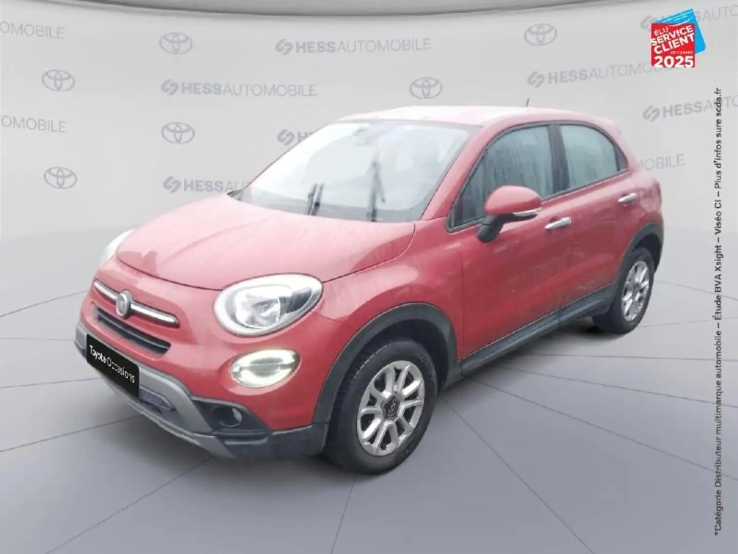 Fiat 500X 1.3 FireFly Turbo T4 150ch City Cross DCT Camera Rouge - 1