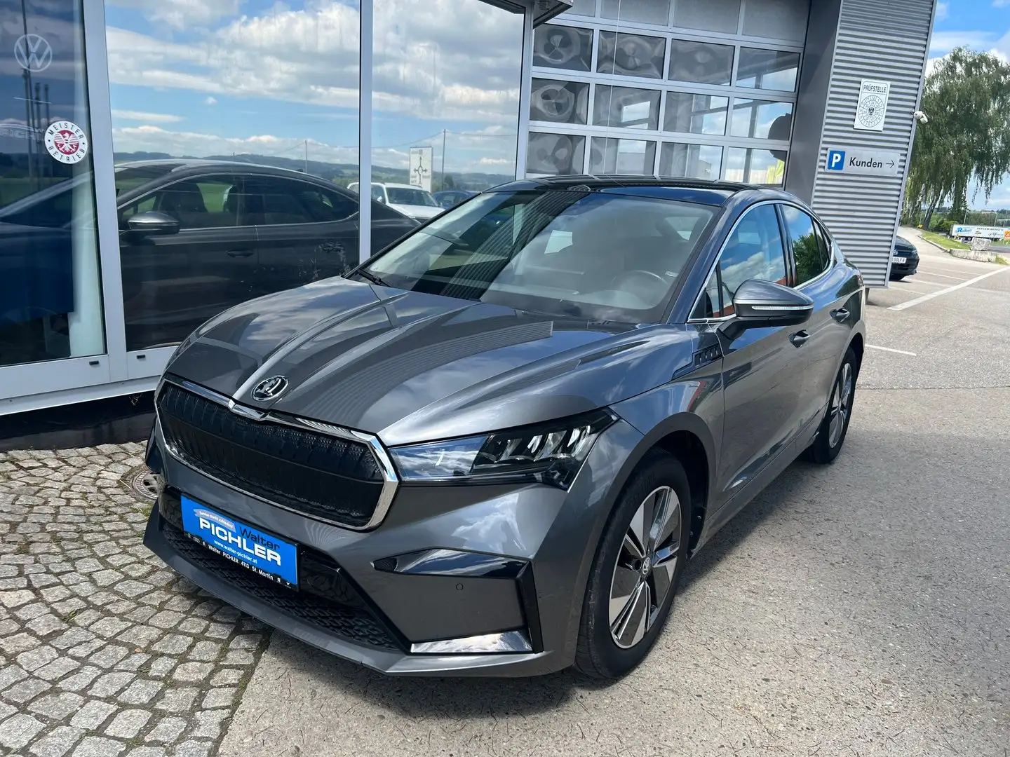 Skoda Enyaq Coupé 80 Grau - 1