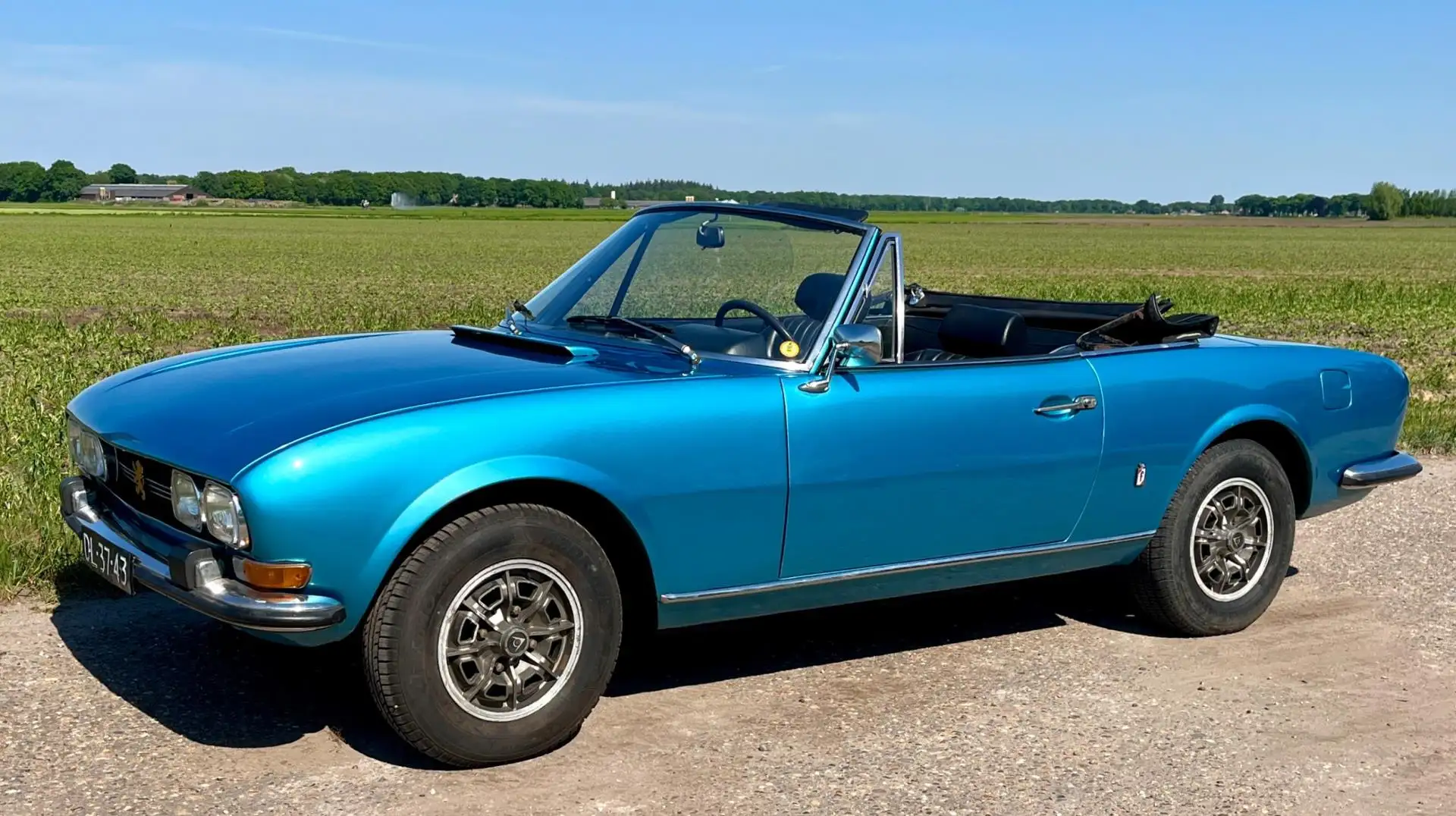 Peugeot 504 2.0 Cabrio Inj. Azul - 2