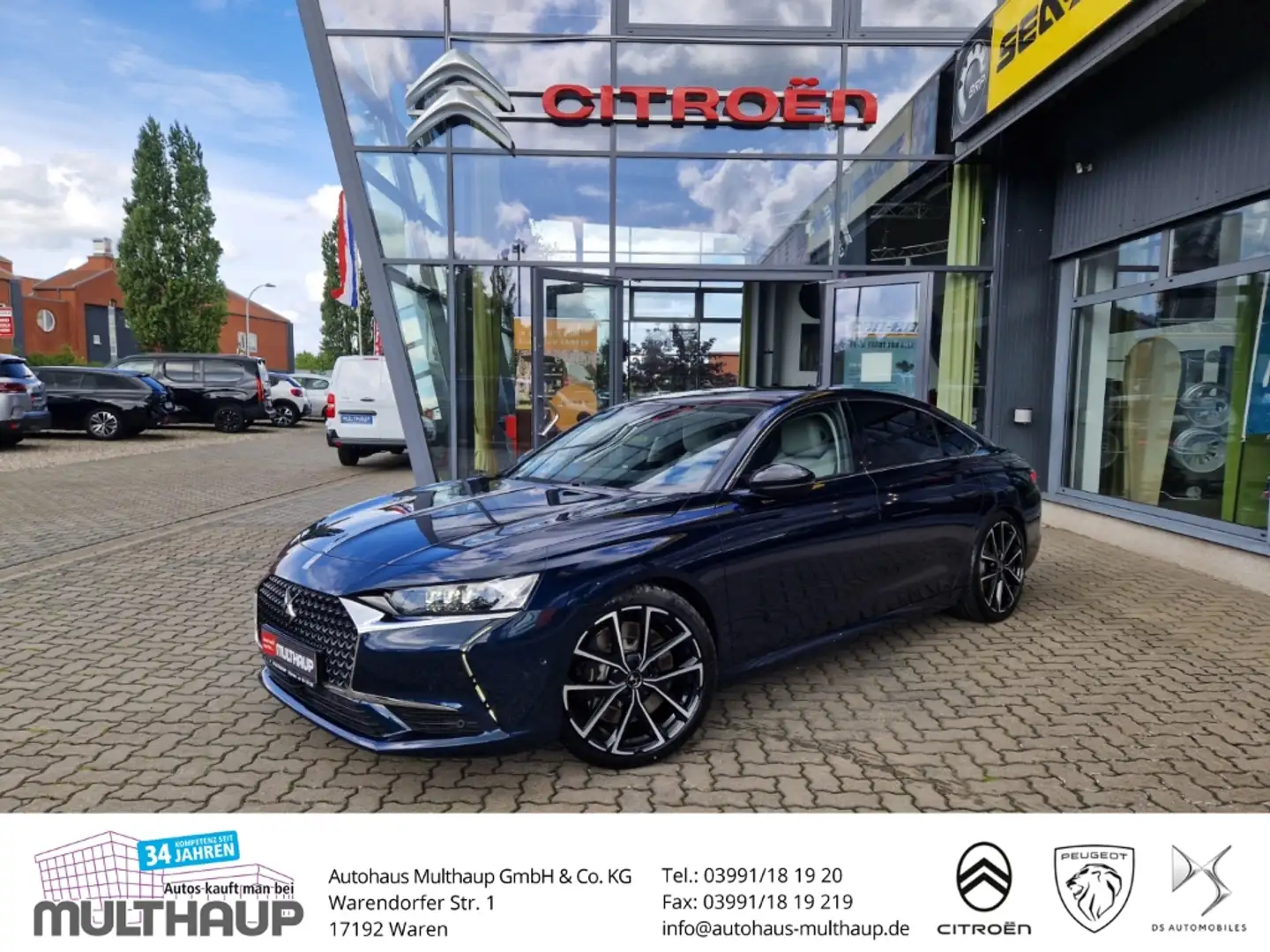 DS Automobiles DS 9 E-Tense 360 Opera 4x4 Plug-In Hybrid Albastru - 1
