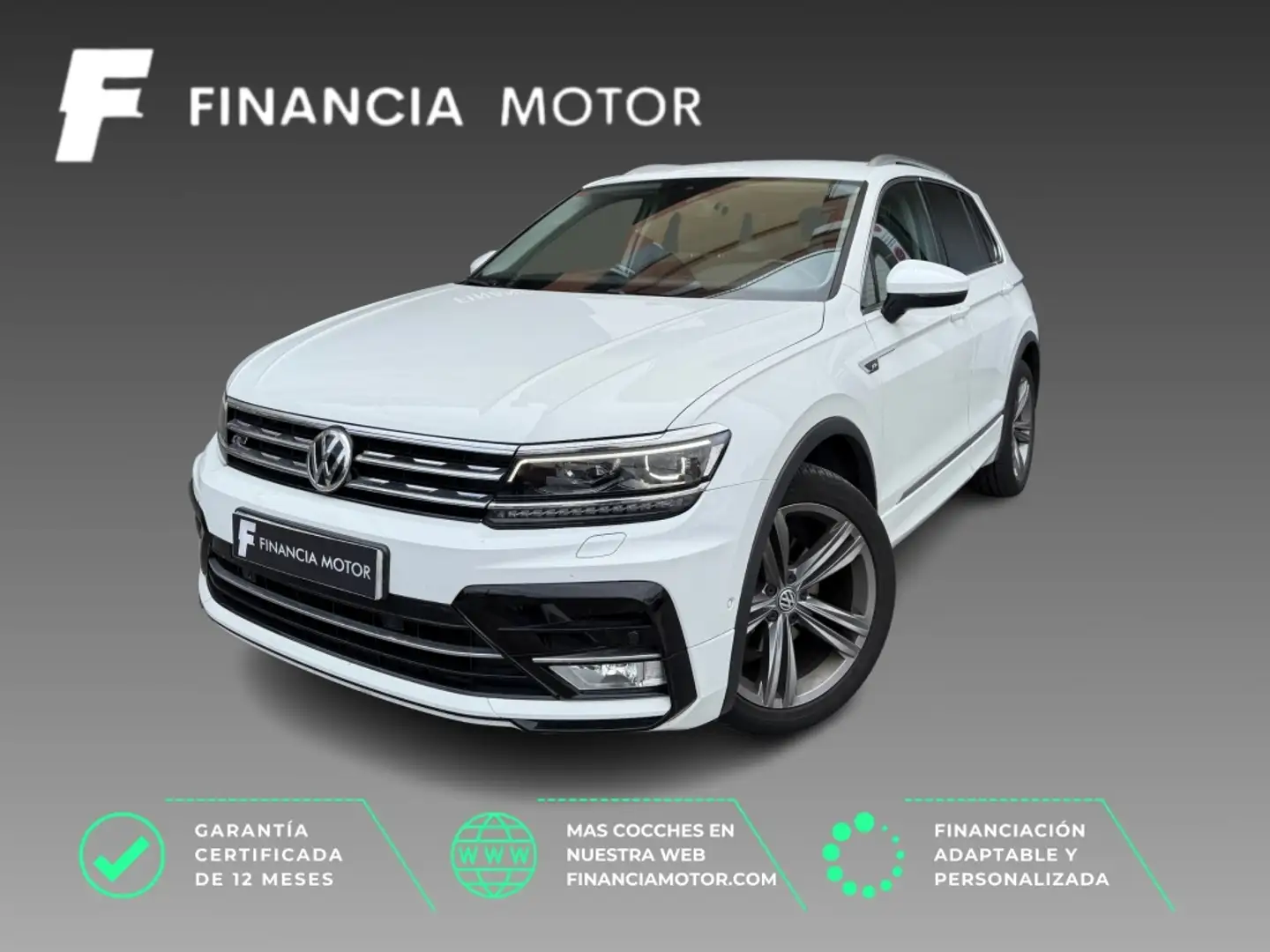 Volkswagen Tiguan 1.4 ACT TSI Advance DSG 110kW Bianco - 1
