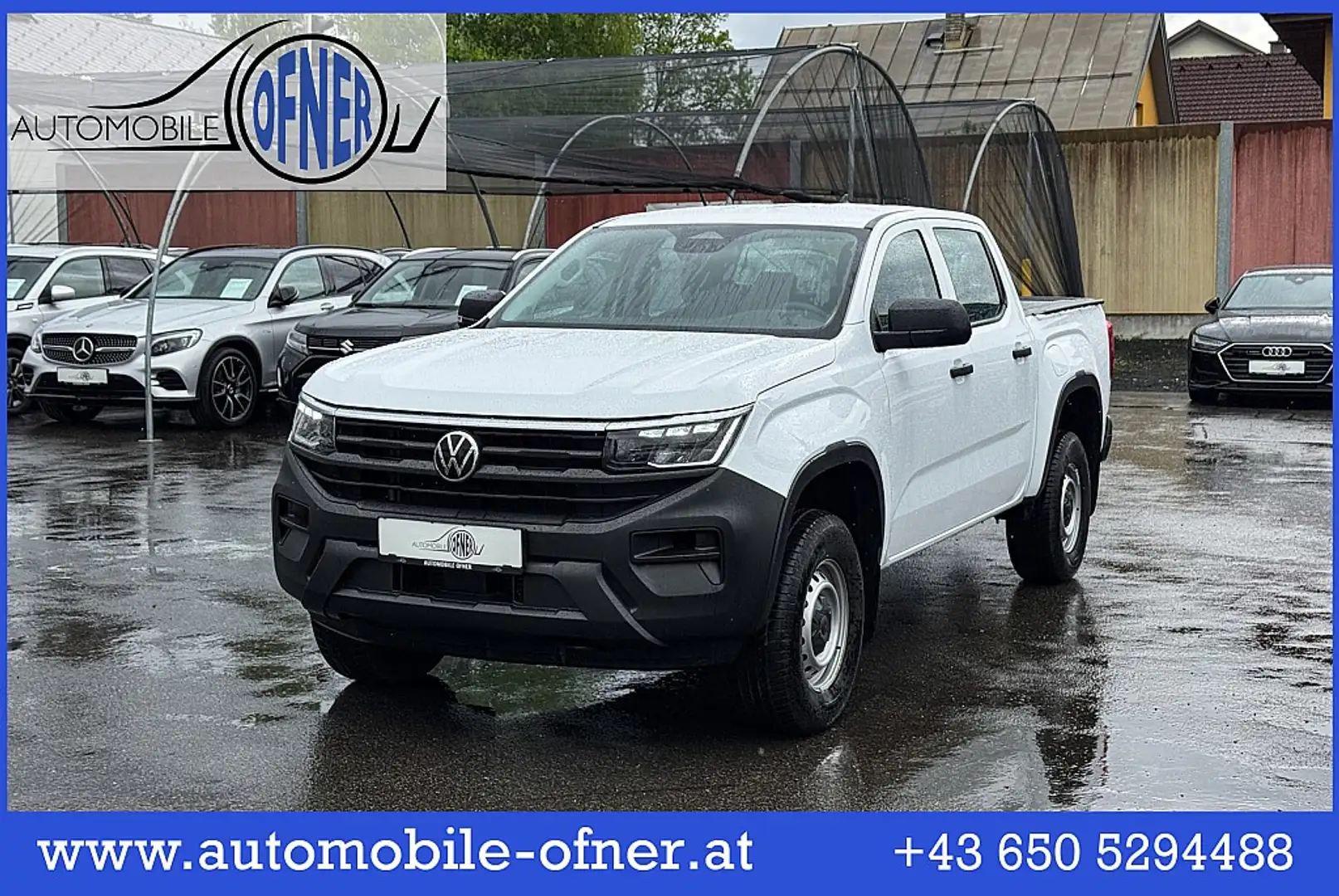 Volkswagen Amarok DoubleCab 2,0 TDI 4Motion AHK Kamera Standhzg S... Weiß - 1