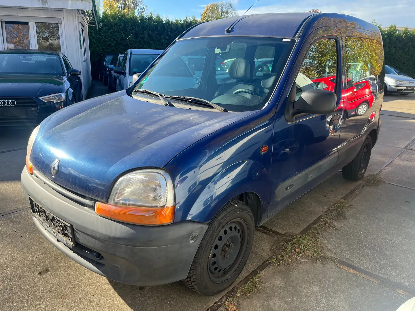 Renault Kangoo 1.2 16V 5-Sitze abfahrbereit *kein Tüv* Bleu - 1