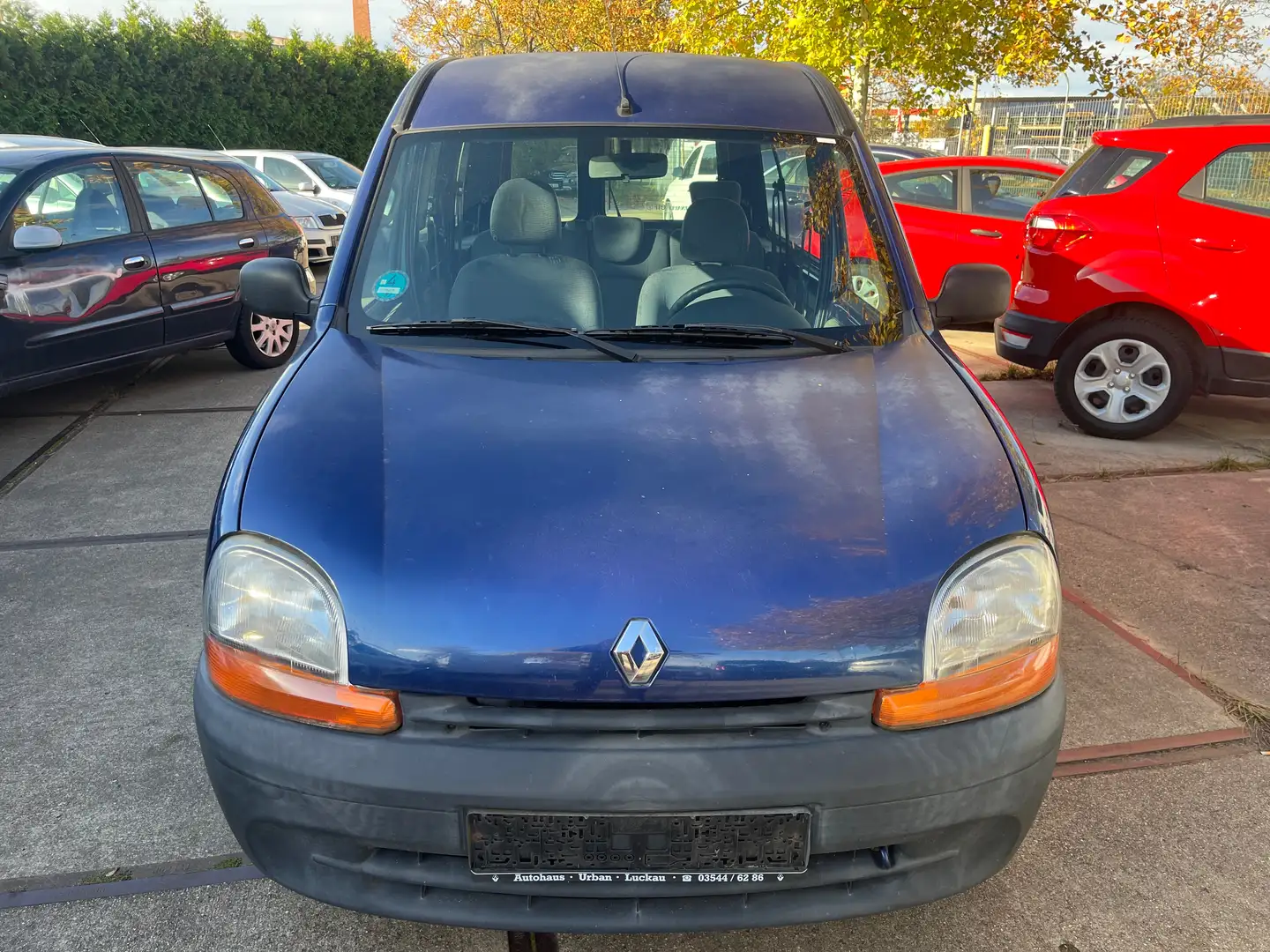 Renault Kangoo 1.2 16V 5-Sitze abfahrbereit *kein Tüv* Bleu - 2