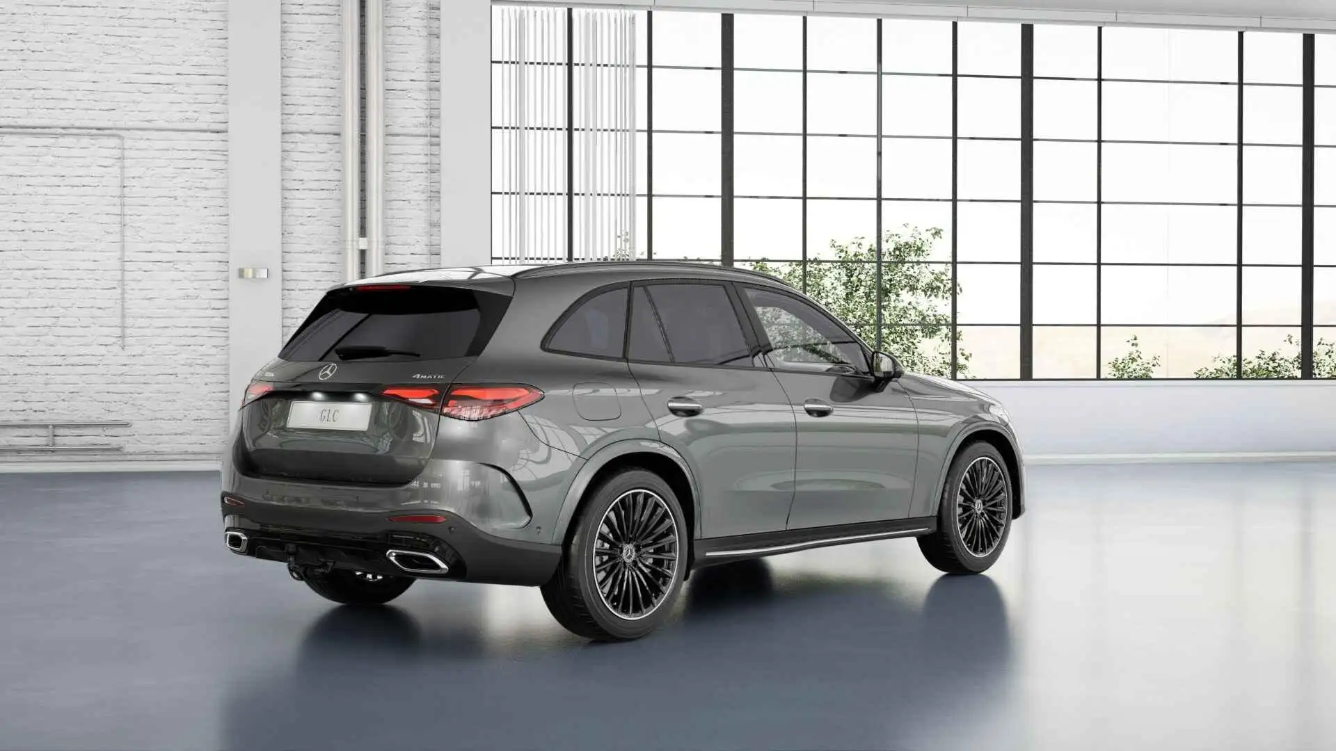 Mercedes-Benz GLC 300 300e 4MATIC AMG Line | Night | Panoramadak | Burme Grigio - 2