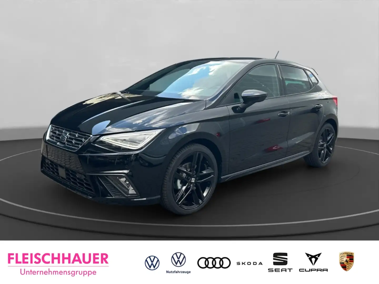 SEAT Ibiza FR Black Edition 1.0 TSI DSG+LED+DAB+NAVI Schwarz - 1