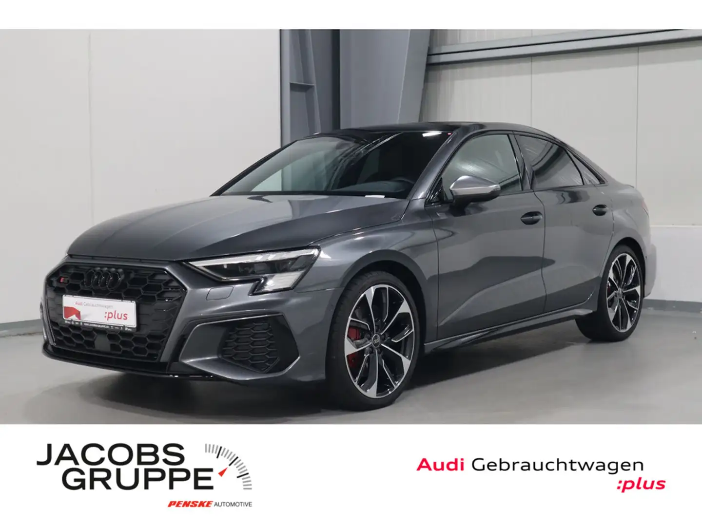 Audi S3 Limo 2.0 TFSI quattro B&O*Pano*Matrix * Gris - 1