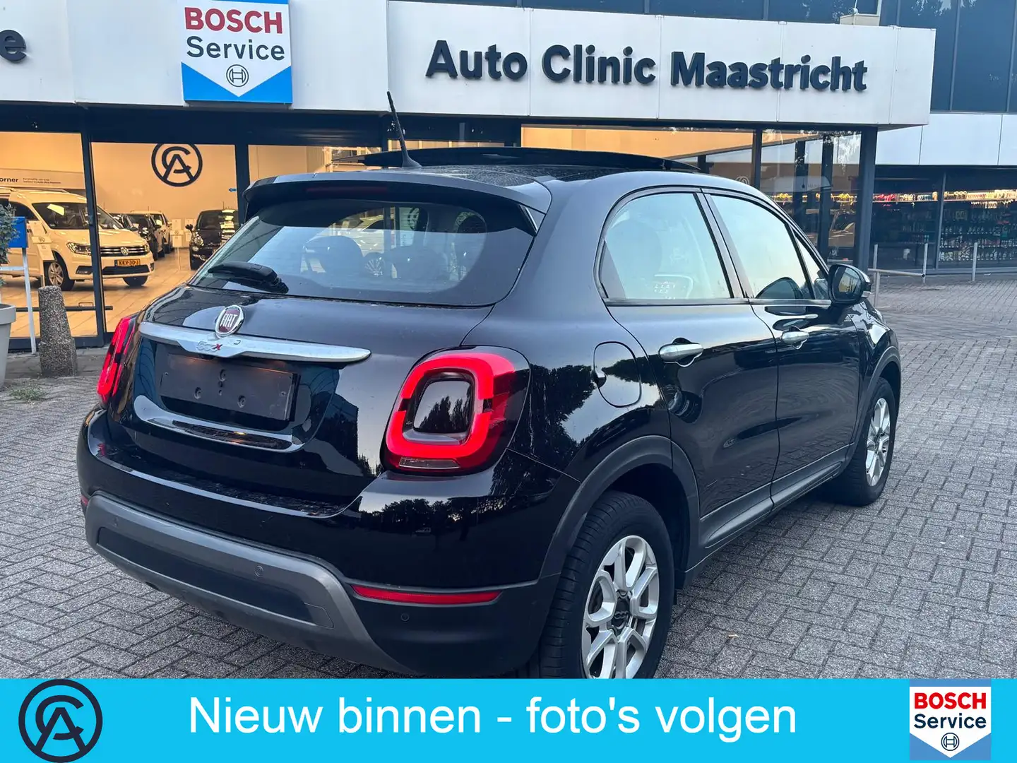 Fiat 500X 1.0 GSE Urban 120TH Edition / LEER / PANO / Intres Zwart - 1