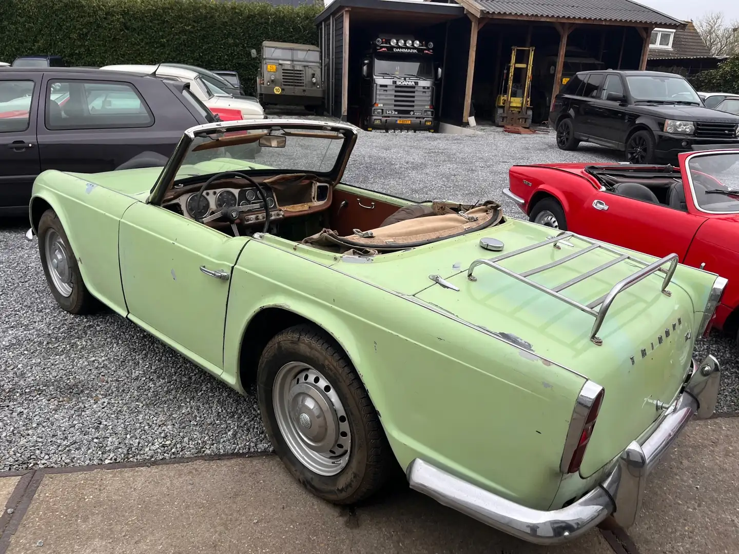 Triumph TR4 Roadster Grün - 2