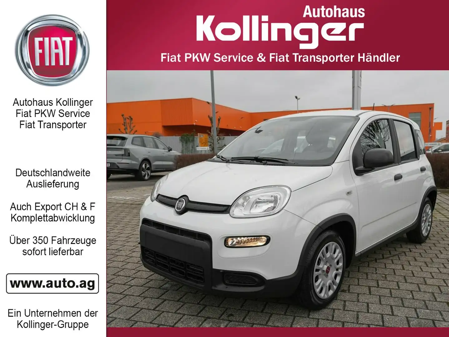 Fiat Panda 1.0 M-HYBRID FACELIFT KOMFORT-PAKET Bianco - 1