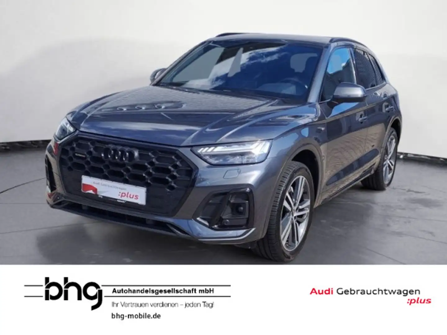 Audi Q5 40 TDI quattro S tronic S line Gris - 1