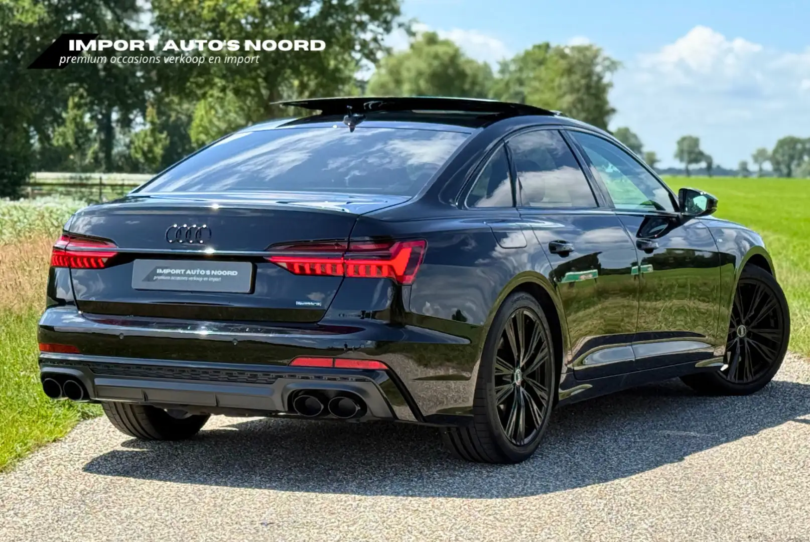 Audi A6 Limousine 50 TFSI e quattro S edition Pano ACC B&O Zwart - 2